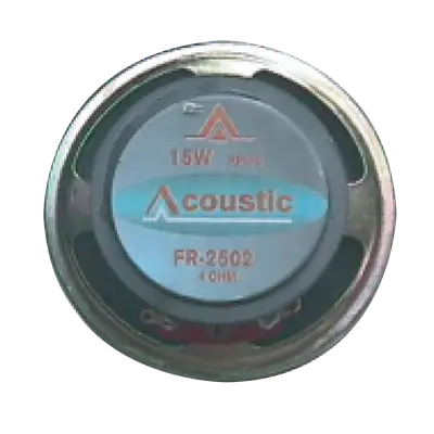 PARLANTE REDONDO, 2.5 PULG., 10 WATTS, 4 OHM