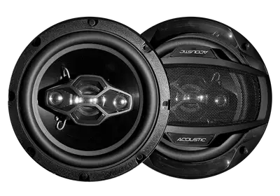 PAR DE PARLANTES PARA CARRO, 6.5 PULG., 120 WATTS, 4 VIAS, 89DB, 4 OHM