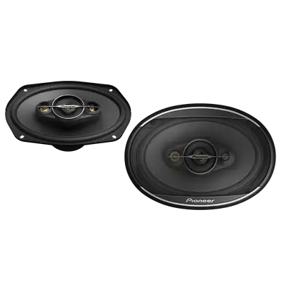 PAR DE PARLANTES PARA CARRO, 6 X 9 PULG., 450 WATTS, 3 VIAS, 89DB, 4 OHM