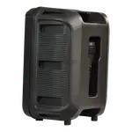 CAJA AMPL. CON BATERIA 2X6 PULG., 55.000W PMOP, REPRODUCTOR ANALOGICO DIGITAL, ENTRAJA JACK 1/4, 3.5MM, BASS & TREBLE, LUZ LED RGB, INCLUYE UN MICROFONO - Miniatura 6