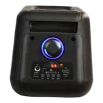 CAJA AMPL. CON BATERIA 2X4 PULG., 15.000W PMOP, REPRODUCTOR ANALOGICO DIGITAL, ENTRADA 3.5MM, LUZ LED RGB - Miniatura 2