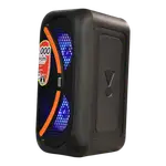 CAJA AMPL. CON BATERIA 2X4 PULG., 15.000W PMOP, REPRODUCTOR ANALOGICO DIGITAL, ENTRADA 3.5MM, LUZ LED RGB - Miniatura 7