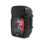 CAJA AMPLIFICADA CON BATERIA 8 PULG., 50.000W PMOP, BT, USB, MICRO SD, INCLUYE UN MICROFONO DE MANO - Miniatura 5
