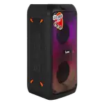 CAJA AMPLIFICADA CON BATERIA 2X8 PULG., 60.000W PMOP, REPRODUCTOR ANALOGICO DIGITAL,ENTRAJA JACK 1/4, 3.5MM, BASS & TREBLE, LUZ LED RGB, INCLUYE UN MICROFONO - Miniatura 3