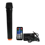 CAJA AMPLIFICADA CON BATERIA 8 PULG., 80.000W PMOP, ENTRAJA JACK 1/4, 3.5MM, EFECTO ECO, BASS TREBLE, LUZ LED RGB, INCLUYE UN MICROFONO VHF - Miniatura 14