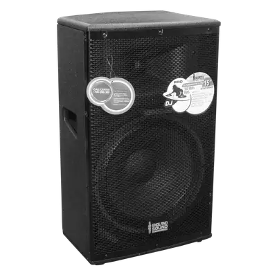 CAJA BI-AMPLIFICADA 15 PULG., 400W RMS LF/100W RMS HF, BT, USB, SD, INCLUYE UN MICROFONO
