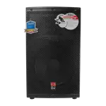 CAJA BI-AMPLIFICADA 15 PULG., DE MADERA, 400W RMS LF/100W RMS HF, BT, USB, SD, INCLUYE UN MICROFONO - Miniatura 1