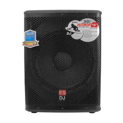 SUB-BAJO AMPLIFICADO 15 PULG., 450W RMS, 130DB SPL