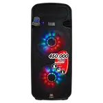 CAJA AMPLIFICADA 2X15 PULG., 450.000W PMOP, BT, USB, SD, INCLUYE UN MICROFONO - Miniatura 1