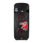 CAJA AMPLIFICADA 2X15 PULG., 450.000W PMOP, BT, USB, SD, INCLUYE 2 MICROFONOS VHF - Miniatura 1