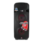 CAJA AMPLIFICADA 2X15 PULG., 450.000W PMOP, BT, USB, SD, INCLUYE 2 MICROFONOS VHF - Miniatura 2