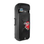 CAJA AMPLIFICADA 2X15 PULG., 450.000W PMOP, BT, USB, SD, INCLUYE 2 MICROFONOS VHF - Miniatura 5