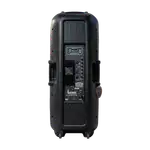 CAJA AMPLIFICADA 2X15 PULG., 400.000W PMOP, 2 MIC 1/4 Y XLR, EQ 5 BANDAS, ENTRADA  XLR, RCA, SALIDA XLRS Y SPEAKON INCLUYE MICROFONO - Miniatura 3