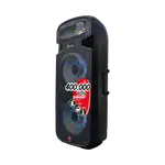 CAJA AMPLIFICADA 2X15 PULG., 400.000W PMOP, 2 MIC 1/4 Y XLR, EQ 5 BANDAS, ENTRADA  XLR, RCA, SALIDA XLRS Y SPEAKON INCLUYE MICROFONO - Miniatura 5