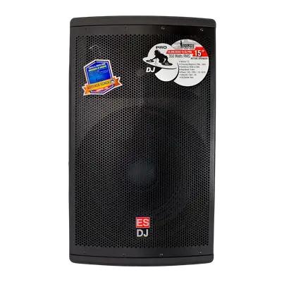 CAJA AMPLIFICADA 15 PULG., 350W RMS, 1 MIC 1/4 Y XLR, BASS & TREBLE, ENTRADA  XLR, RCA, SALIDA XLRS Y SPEAKON INCLUYE MICROFONO