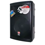 CAJA AMPLIFICADA 12 PULG., 250W RMS, 1 MIC 1/4 Y XLR, BASS & TREBLE, ENTRADA  XLR, RCA, SALIDA XLRS Y SPEAKON INCLUYE MICROFONO - Miniatura 3