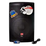 CAJA AMPLIFICADA 12 PULG., 250W RMS, 1 MIC 1/4 Y XLR, BASS & TREBLE, ENTRADA  XLR, RCA, SALIDA XLRS Y SPEAKON INCLUYE MICROFONO - Miniatura 5