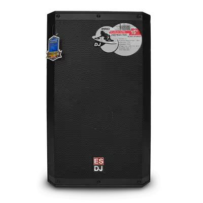 CAJA AMPLIFICADA 15 PULG., 2400W RMS, 2 ENTRADAS JACK COMBO, SALIDA XLR, DSP, CLASE D