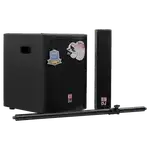 SISTEMA AMPLIFICADO, SUB-BAJO 12 PULG./SATELITES 8X3 PULG., 400W RMS LF/200W RMS HF, BT, USB - Miniatura 3