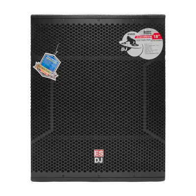 SUB-BAJO AMPLIFICADO 18 PULG., 1500W RMS, 163 DB
