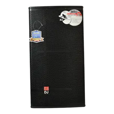 CAJA AMPLIFICADA 15 PULG. 3 VIAS, DE MADERA, 800W RMS, 132DB, SALIDA XLR, DSP, CLASE D