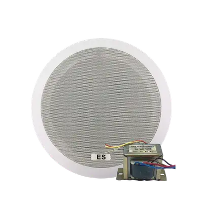 PARLANTE 6 PULG., 180W, 4 OHM, CON TRANSFORMADO, PR-G1630/ES-CL6-REJILLA/TF7515