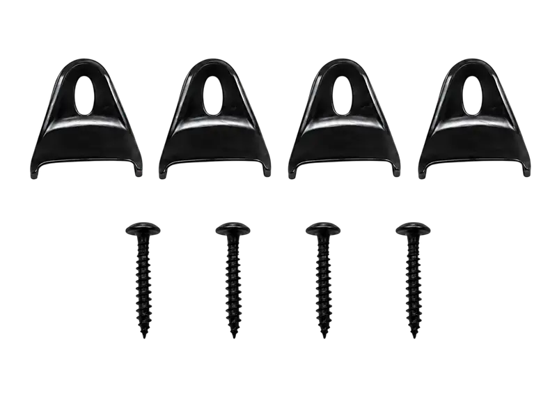 JUEGO DE TORNILLOS CON 4 AGARRADERAS, 1 PULG., PARA PARLANTES Y HERRAJES METALICOS - Imagen 1