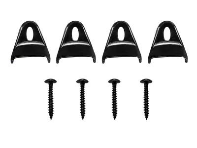 JUEGO DE TORNILLOS CON 4 AGARRADERAS, 1 PULG., PARA PARLANTES Y HERRAJES METALICOS
