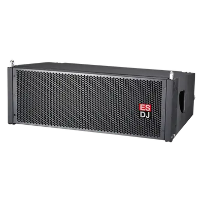 LINE ARRAY BI-AMPLIFICADA 2X10PULG., 1000W MAX LF/150W MAX HF, 136 DB
