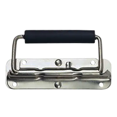 AGARRADERA METALICA DE PRESION, 8.4CM X 14CM, ACERO INOXIDABLE