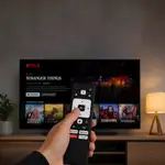 CONTROL REMOTO PARA TELEVISOR INDURAMA SMART TV, BOTONES DE ACCESO RAPIDO NETFLIX, YOUTUBE, PRIME VIDEO, GOOGLE PLAY - Miniatura 2