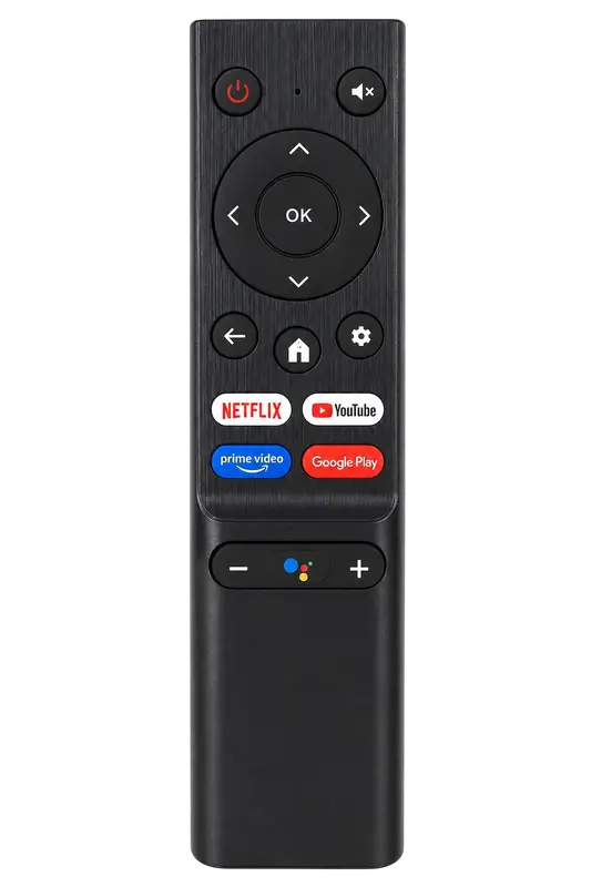 CONTROL REMOTO PARA TELEVISORES HYUNDAI Y RIVIERA SMART TV, BOTONES DE ACCESO RAPIDO NETFLIX, YOUTUBE, PRIME VIDEO, GOOGLE PLAY - Imagen 1