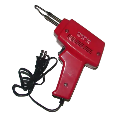 PISTOLA PARA SOLDAR, 100 WATTS, 110V-130V, ROJO