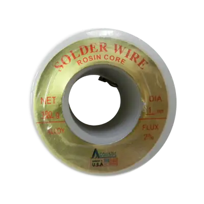 ESTAÑO PARA SOLDAR, 40/60, 1.0MM, 100GR.