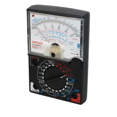 MULTIMETRO ANALOGICO, FUSIBLE Y DIODO PROTECTOR