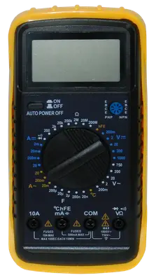 MULTIMETRO DIGITAL CON BUZZER