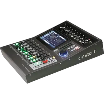 CONSOLA DIGITAL, 20 CANALES, 12 MONO/4 ESTEREO, INTERFAZ USB Y LAN, BT, MP3, PANTALLA TOUCH