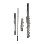 FLAUTA TRAVERSA, CON BAÑO EN PLATA, INCLUYE KIT DE LIMPIEZA Y ESTUCHE - Miniatura 4