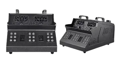 MAQUINA DE BURBUJAR CON INYECCION DE HUMO, 1500W, DMX512