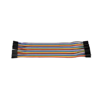 CABLE PARA PROTOBOARD, JUMPER MACHO A MACHO, 20CM, 40 PINES