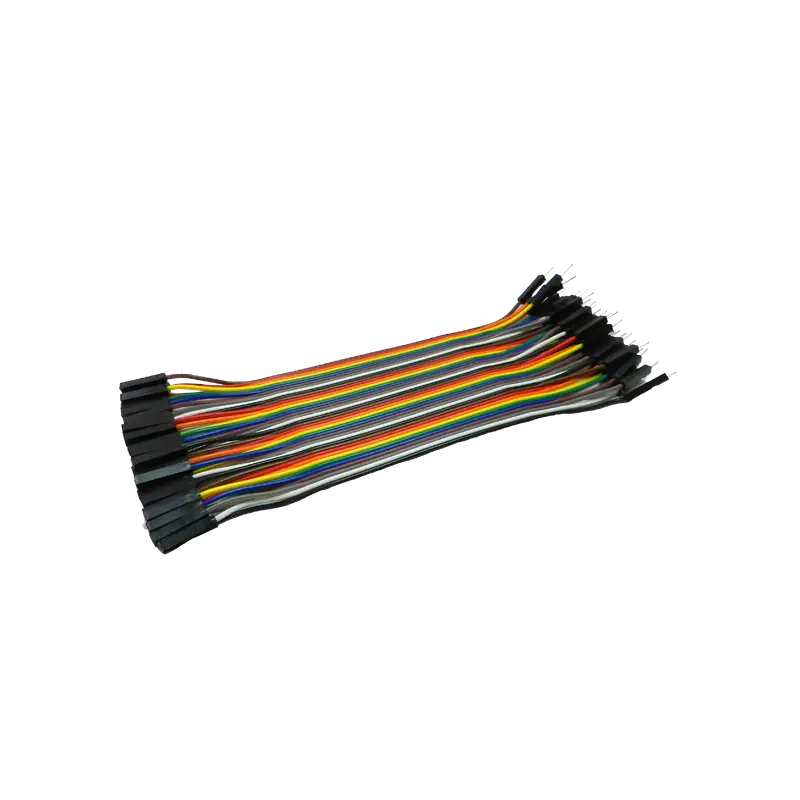 CABLE PARA PROTOBOARD, JUMPER MACHO A HEMBRA, 15CM, 40 PINES - Imagen 1