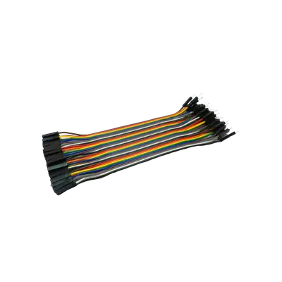 CABLE PARA PROTOBOARD, JUMPER MACHO A HEMBRA, 15CM, 40 PINES