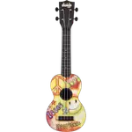 UKELELE SOPRANO 13", PLASTICO ABS, RESISTENTE AL AGUA, DISEÑO CARITA FELIZ - Miniatura 2