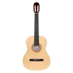 GUITARRA ELECTROCLASICA 39", COLOR NATURAL, INCLUYE  BOLSO, SET DE CUERDAS, CORREA, AFINADOR, CABLE CON CONECTORES - Miniatura 1