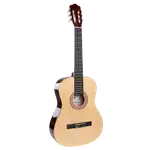 GUITARRA ELECTROCLASICA 39", COLOR NATURAL, INCLUYE  BOLSO, SET DE CUERDAS, CORREA, AFINADOR, CABLE CON CONECTORES - Miniatura 2