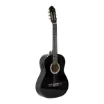GUITARRA ELECTROCLASICA 39", COLOR NEGRO, INCLUYE  BOLSO, SET DE CUERDAS, CAPO TRASTE, AFINADOR, CORREA, VITELA Y ENRROLLADOR DE CUERDAS - Miniatura 6