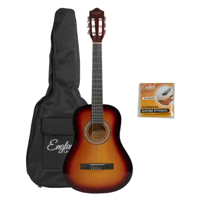 GUITARRA CLASICA 36", COLOR AMARILLO, INCLUYE BOLSO Y CUERDAS DE RESPUESTO