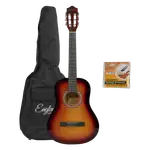 GUITARRA CLASICA 36", COLOR AMARILLO, INCLUYE BOLSO Y CUERDAS DE RESPUESTO - Miniatura 1