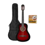 GUITARRA CLASICA 36", COLOR ROJO, INCLUYE BOLSO Y CUERDAS DE RESPUESTO - Miniatura 1