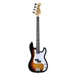 BAJO ELECTRICO 4 CUERDAS, TIPO PRECISION BASS COLOR AMARILLO, INCLUYE BOLSO, CUERDAS DE REPUESTO, CABLE, CORREA, AFINADOR, SOPORTE - Miniatura 1